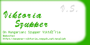 viktoria szupper business card